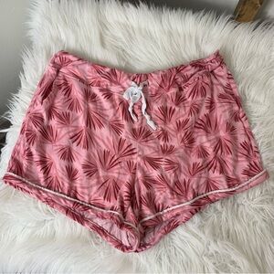 Hello Mello Pink Patterned Shorts Size S/M